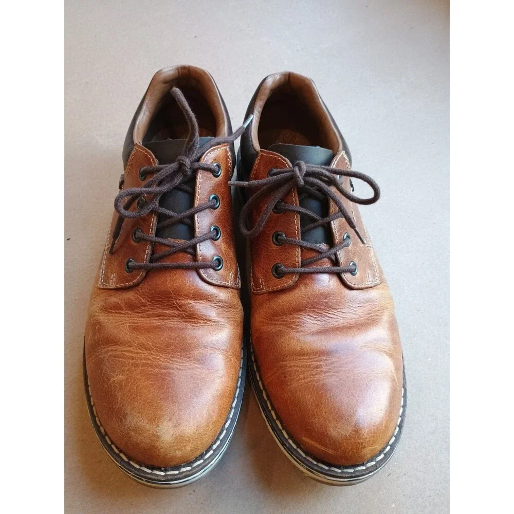 Rieker Mens Brown Oxford Casual Dress Shoe Sz EU 41